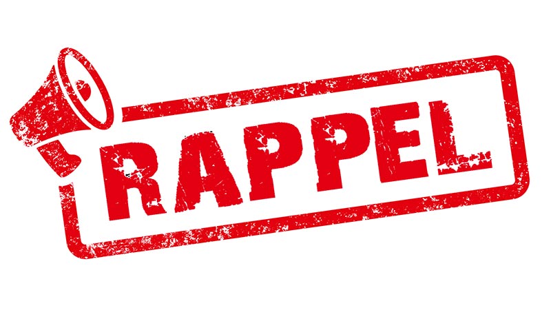 Als je een rappel krijgt voor een oude onbetaalde factuur